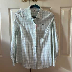 Vineyard Vines flannel gingham buttowndown